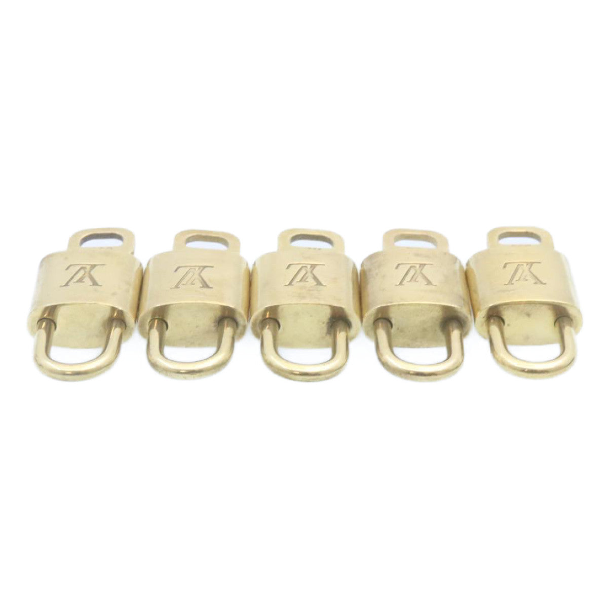 LOUIS VUITTON Padlock 10set Gold Tone LV am2161g