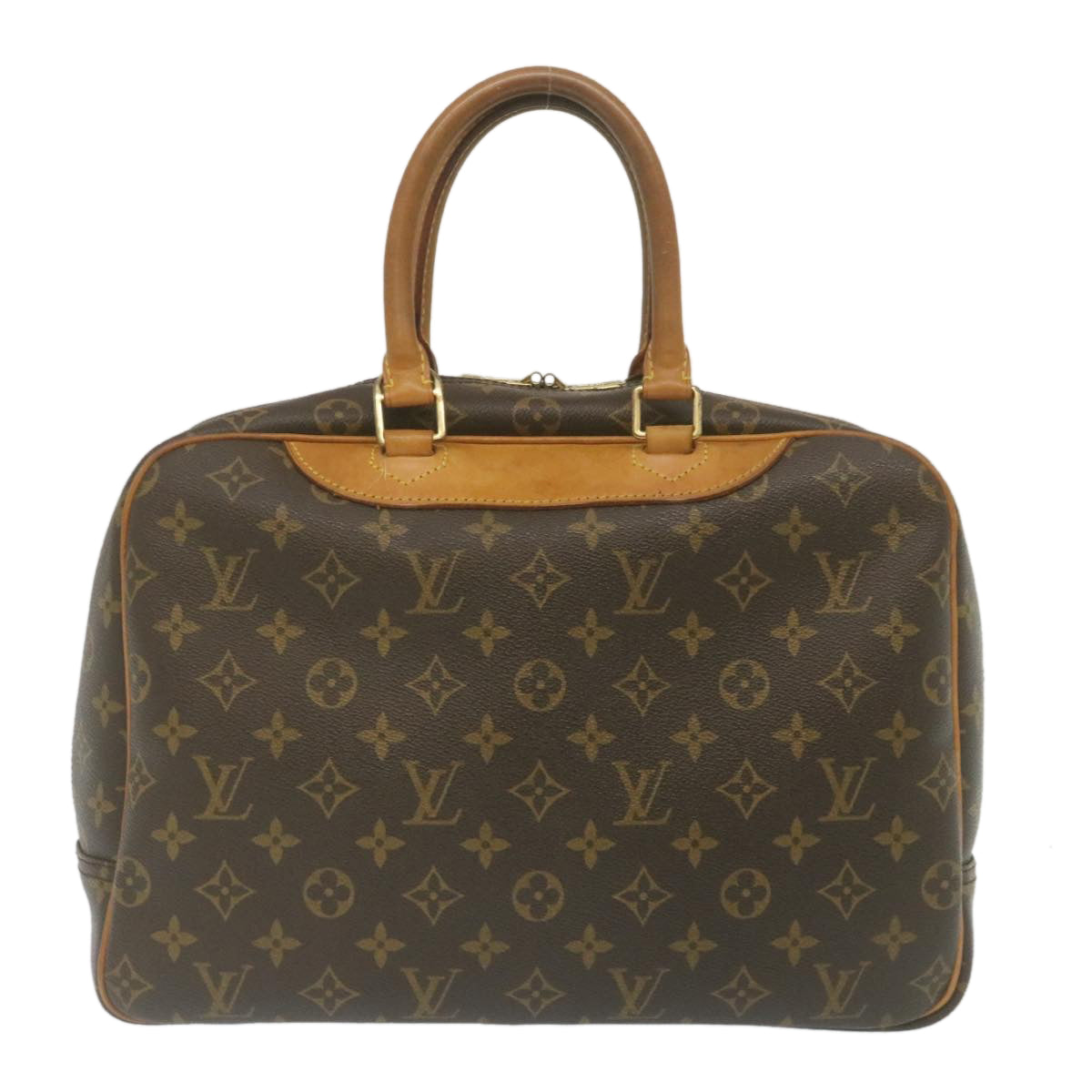 LOUIS VUITTON Monogram Deauville Hand Bag M47270 LV am2295g