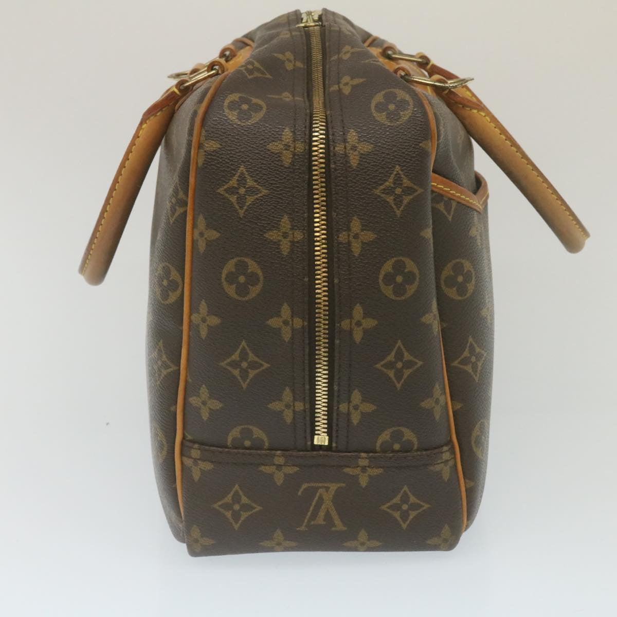 LOUIS VUITTON Monogram Deauville Hand Bag M47270 LV am2295g