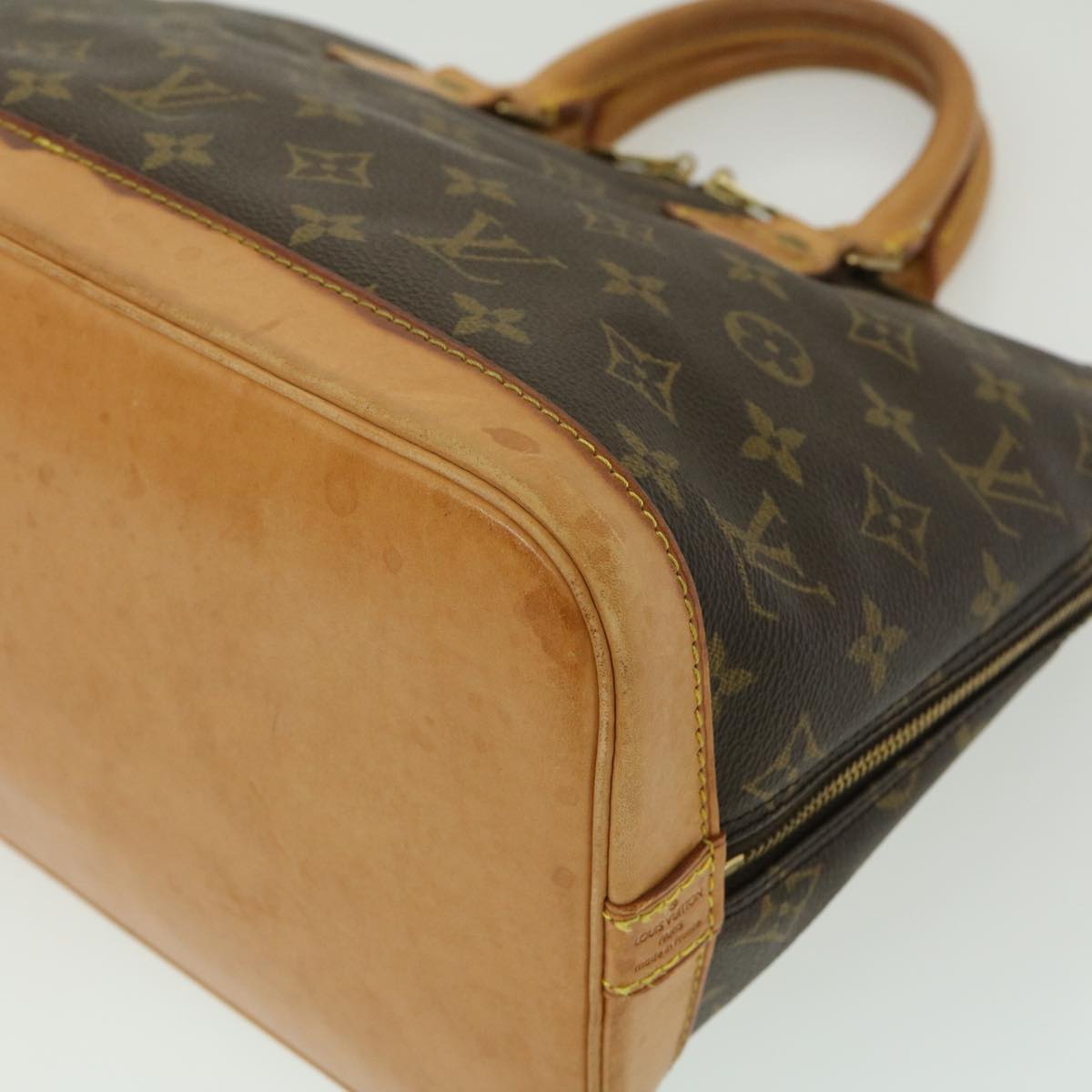 LOUIS VUITTON Monogram Alma Hand Bag M51130 LV am2427g
