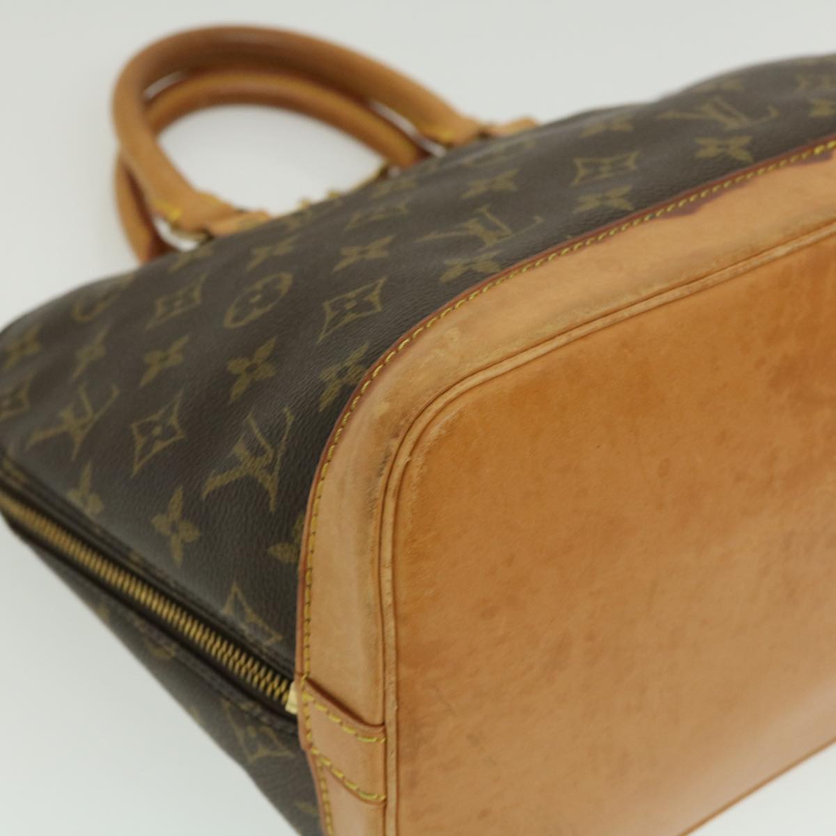LOUIS VUITTON Monogram Alma Hand Bag M51130 LV am2427g