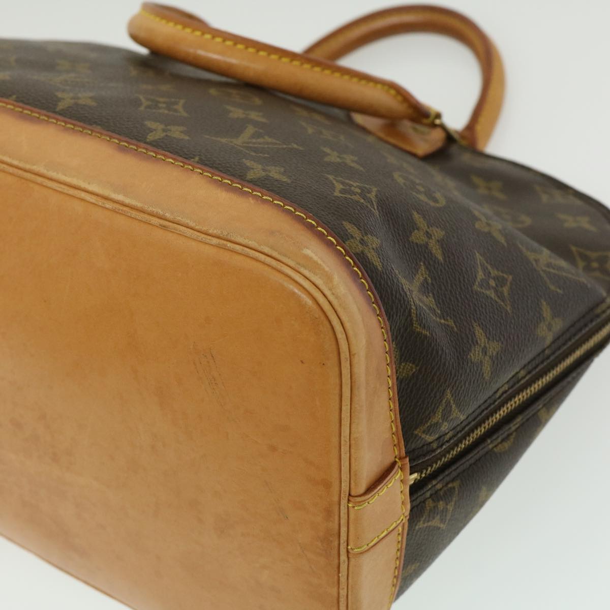 LOUIS VUITTON Monogram Alma Hand Bag M51130 LV am2427g