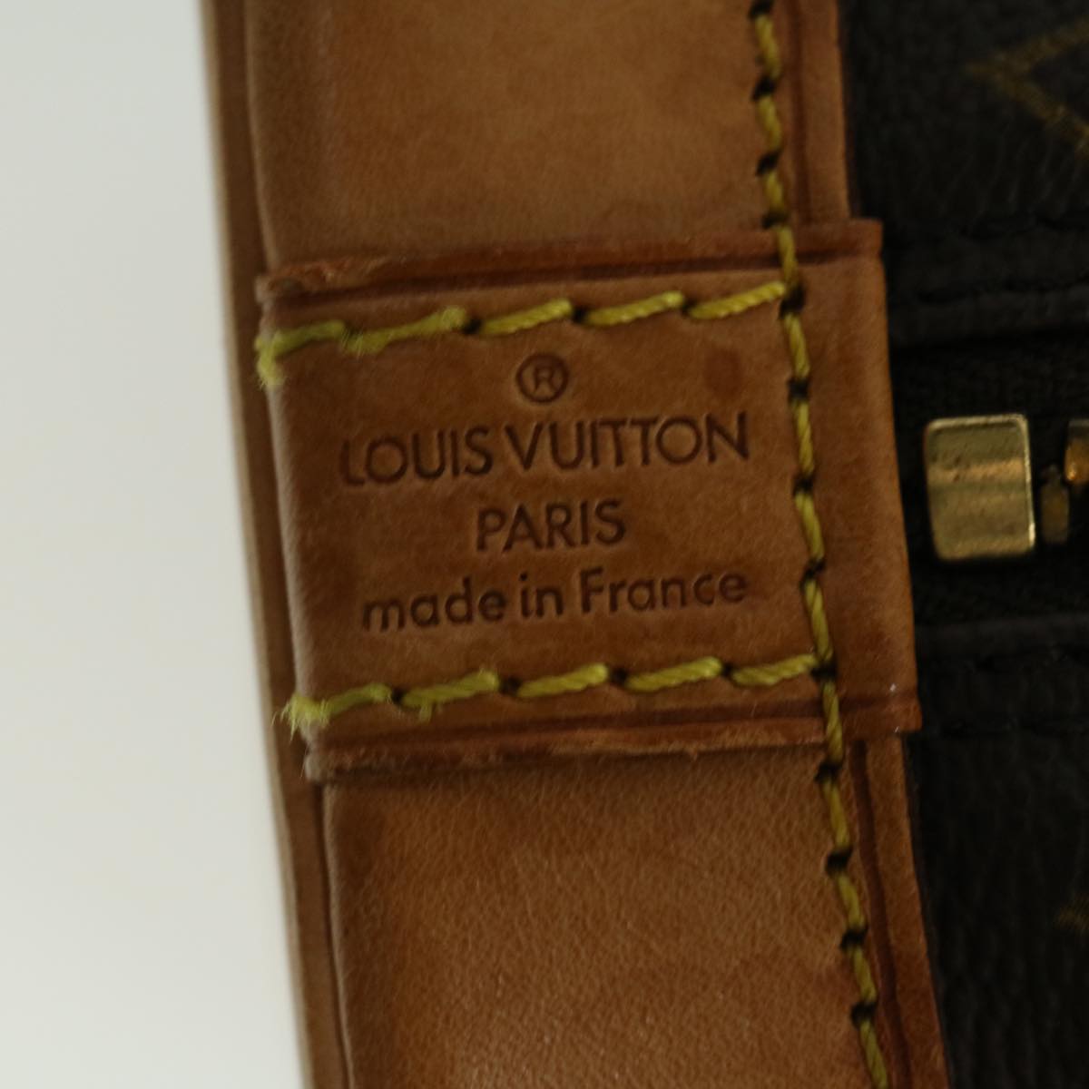 LOUIS VUITTON Monogram Alma Hand Bag M51130 LV am2427g