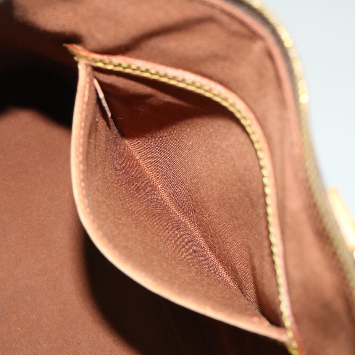 LOUIS VUITTON Monogram Alma Hand Bag M51130 LV am2427g