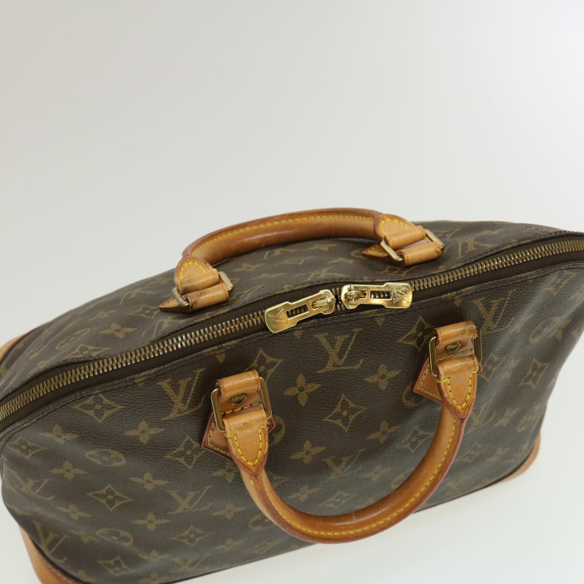 LOUIS VUITTON Monogram Alma Hand Bag M51130 LV am2427g