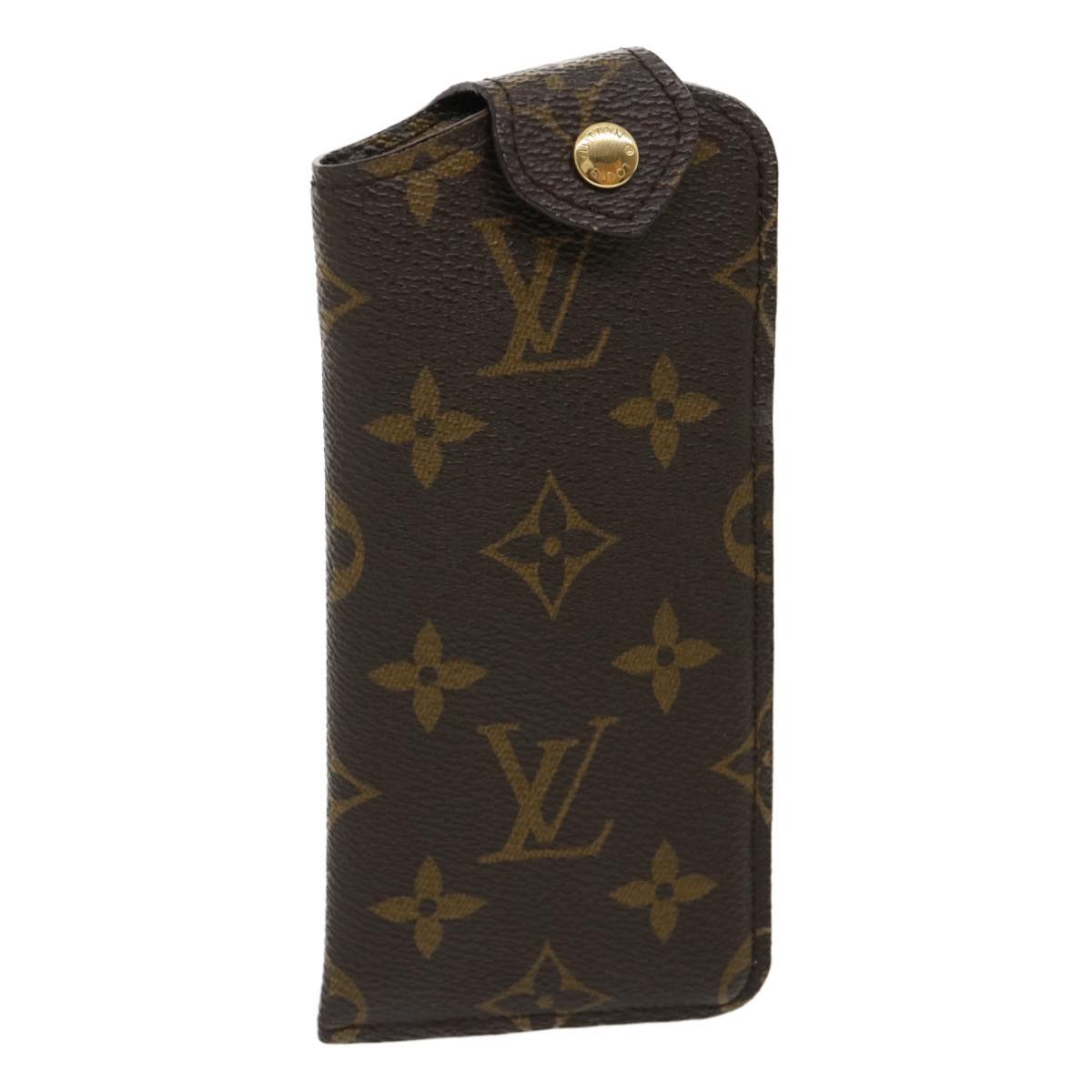 LOUIS VUITTON Monogram Etui Lunettes PM Glasses Case M66545 LV am2437g