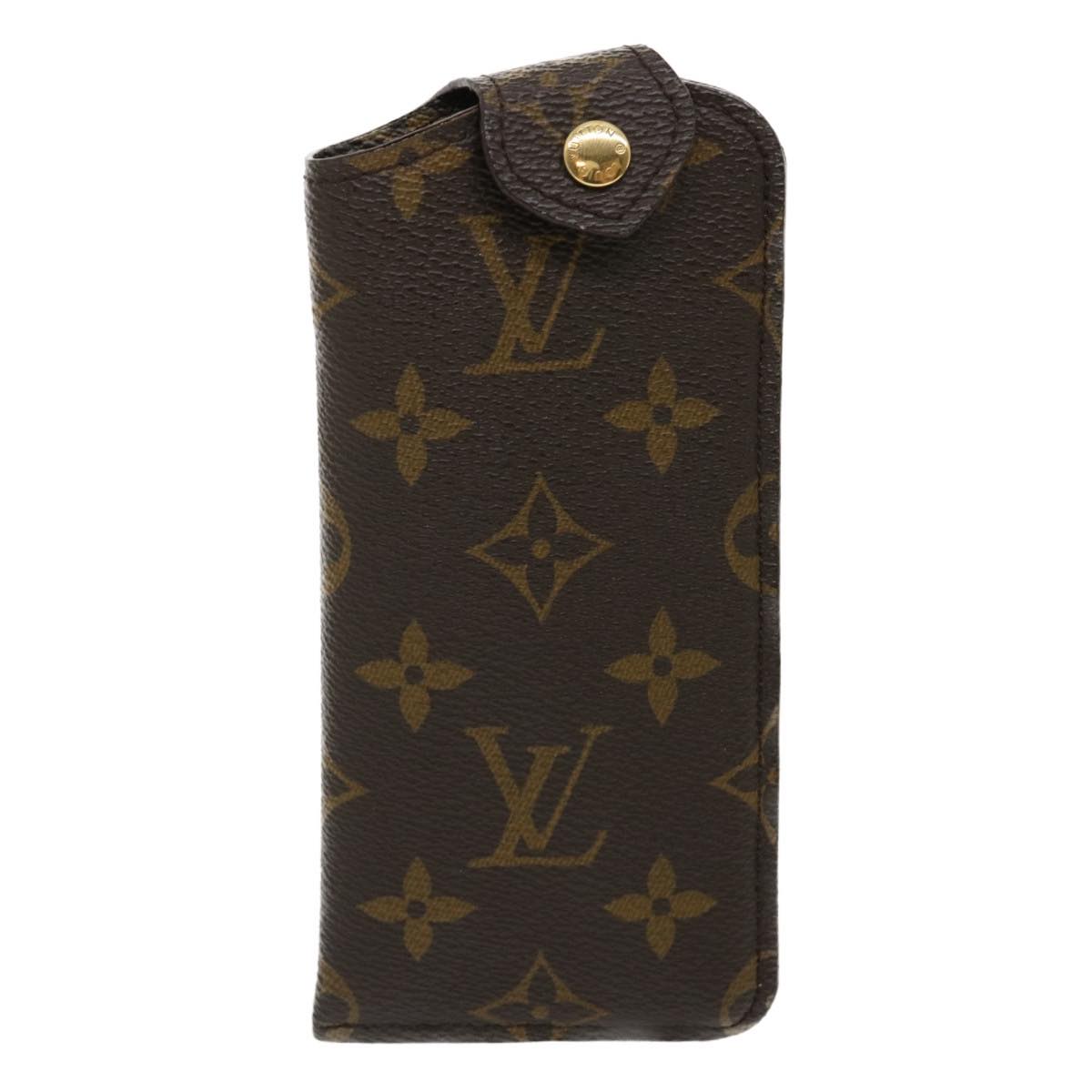 LOUIS VUITTON Monogram Etui Lunettes PM Glasses Case M66545 LV am2437g