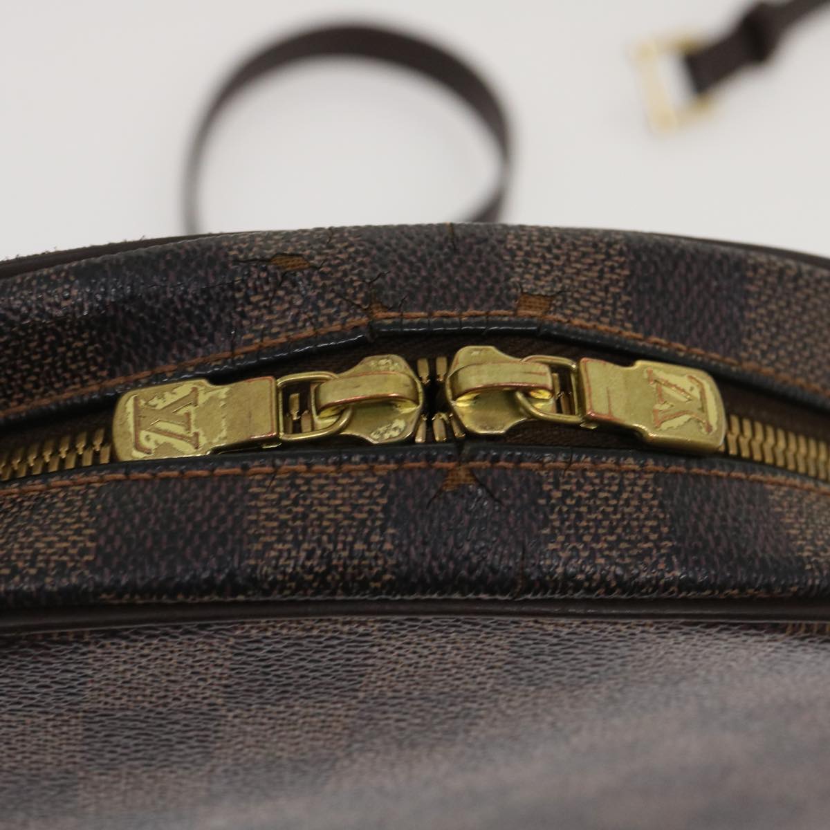 LOUIS VUITTON Damier Ebene Ipanema PM Shoulder Bag N51294 LV am2458g