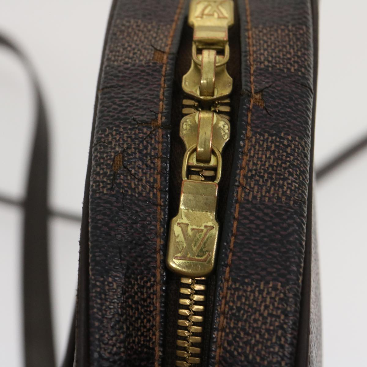 LOUIS VUITTON Damier Ebene Ipanema PM Shoulder Bag N51294 LV am2458g