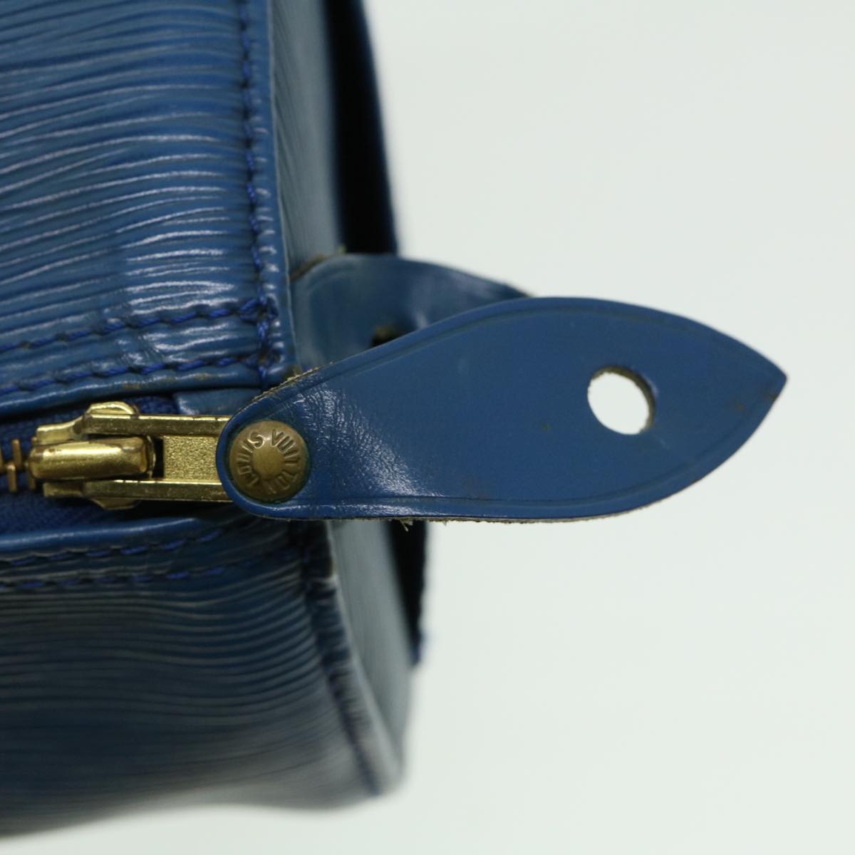 LOUIS VUITTON Epi Speedy 25 Hand Bag Blue M43015 LV am2466g