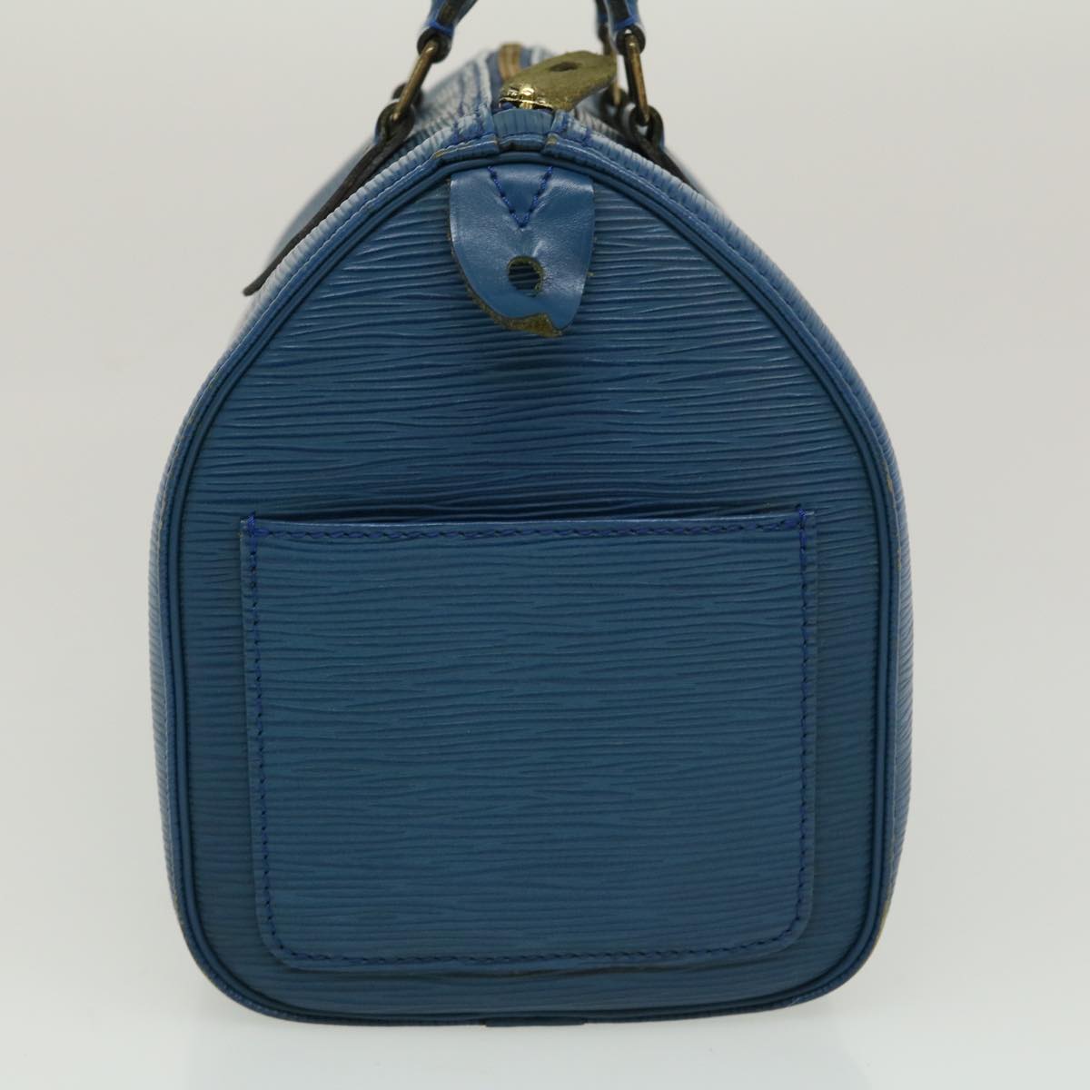 LOUIS VUITTON Epi Speedy 25 Hand Bag Blue M43015 LV am2466g