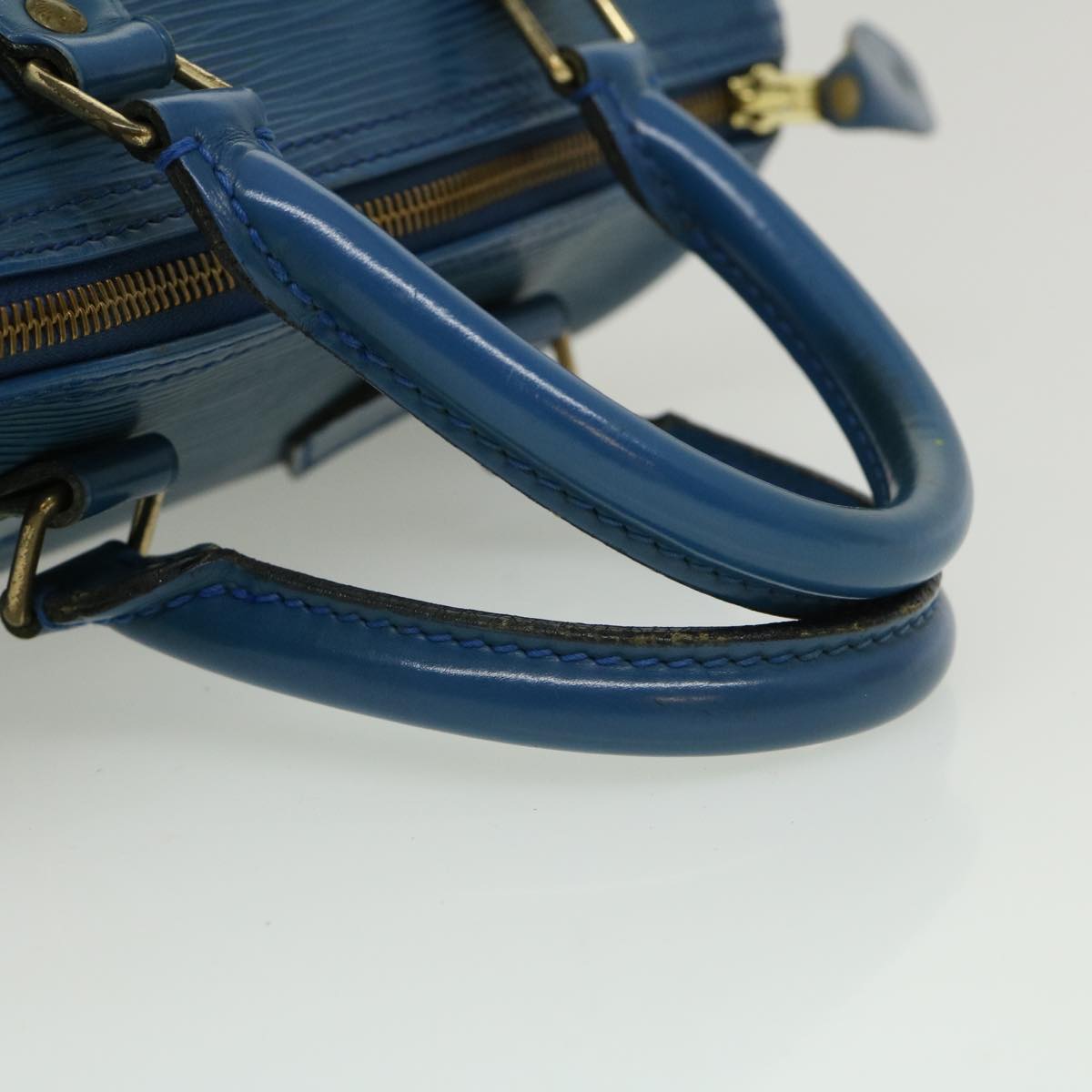 LOUIS VUITTON Epi Speedy 25 Hand Bag Blue M43015 LV am2466g