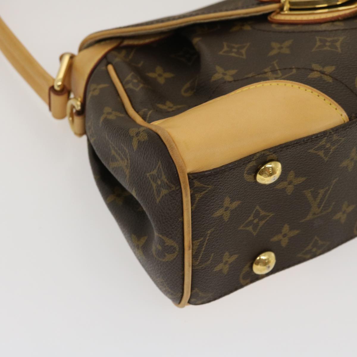 LOUIS VUITTON Monogram Beverly MM Shoulder Bag M40121 LV am2490g