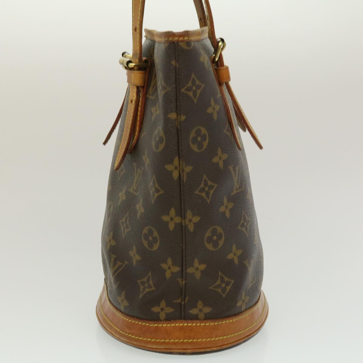 LOUIS VUITTON Monogram Bucket PM Shoulder Bag M42238 LV am2503g