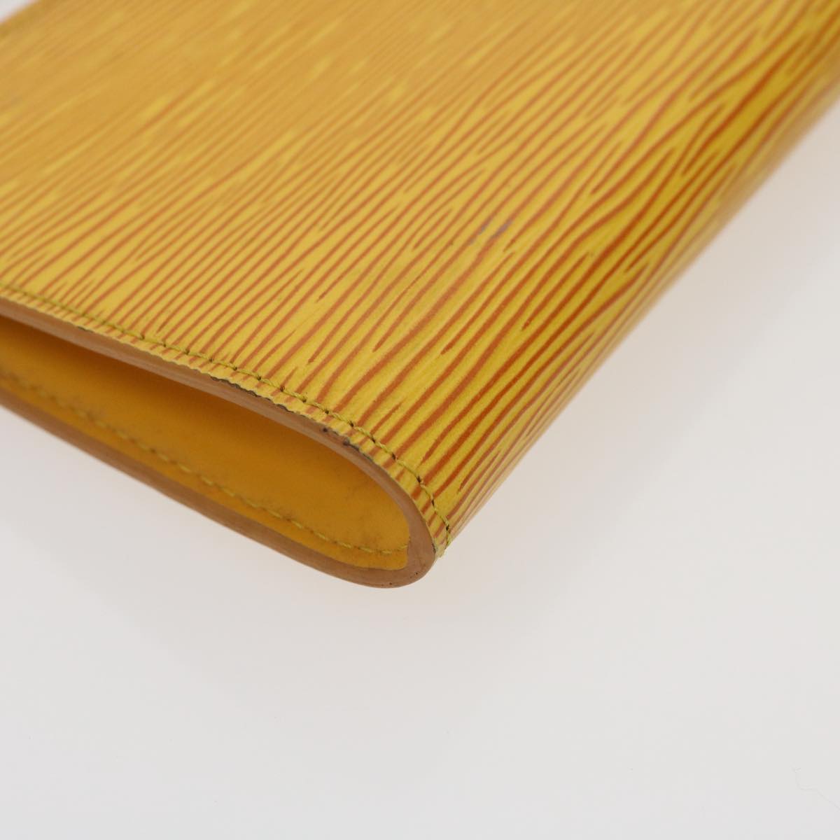 LOUIS VUITTON Epi Pochette Accessoires Pouch Yellow M52989 LV am2512g