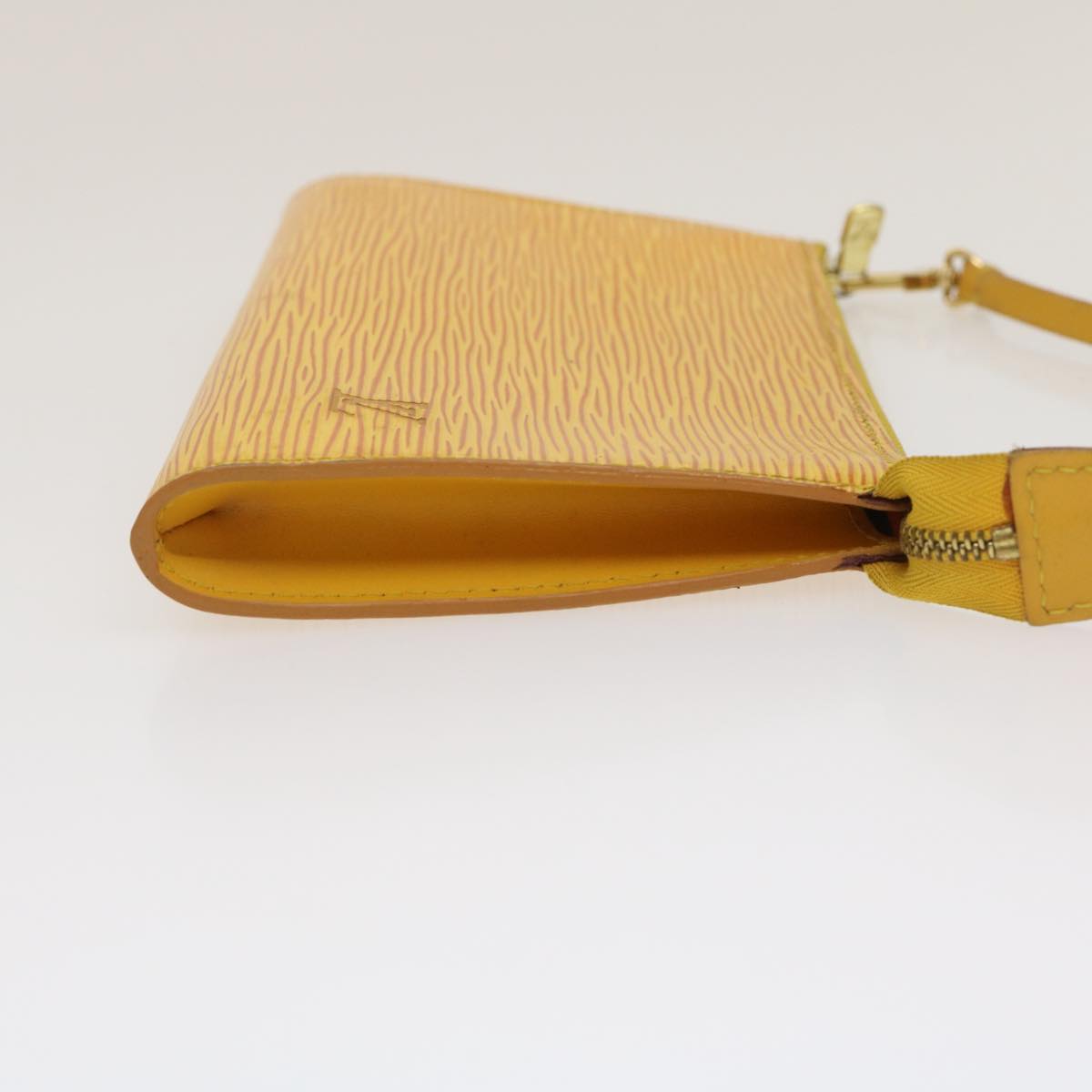 LOUIS VUITTON Epi Pochette Accessoires Pouch Yellow M52989 LV am2512g
