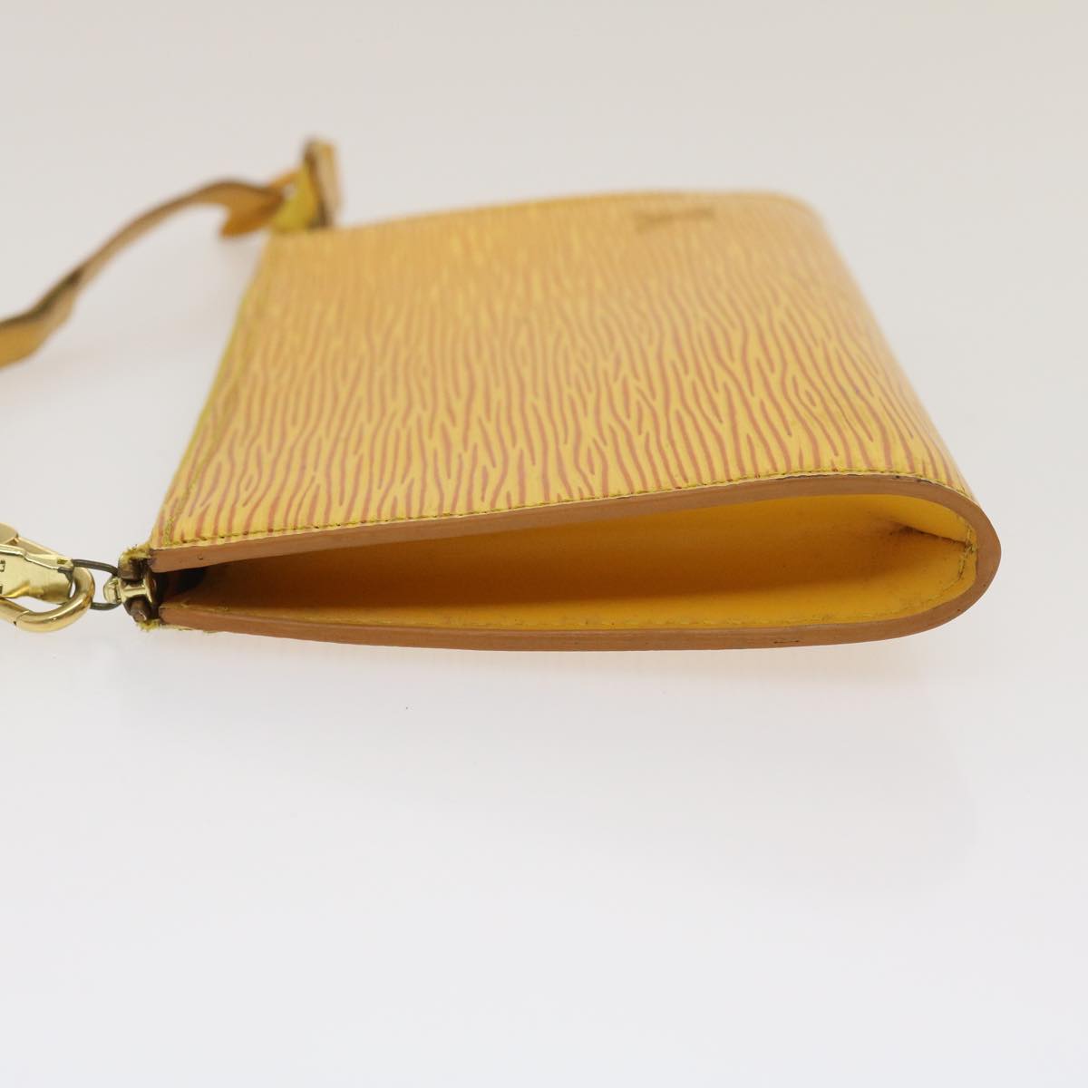 LOUIS VUITTON Epi Pochette Accessoires Pouch Yellow M52989 LV am2512g