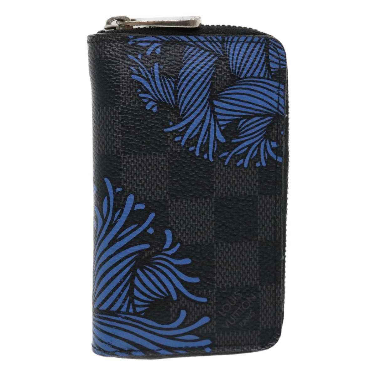 LOUIS VUITTON Graffit Christopher Nemes Zippy Coin Purse N41687 am2524gA