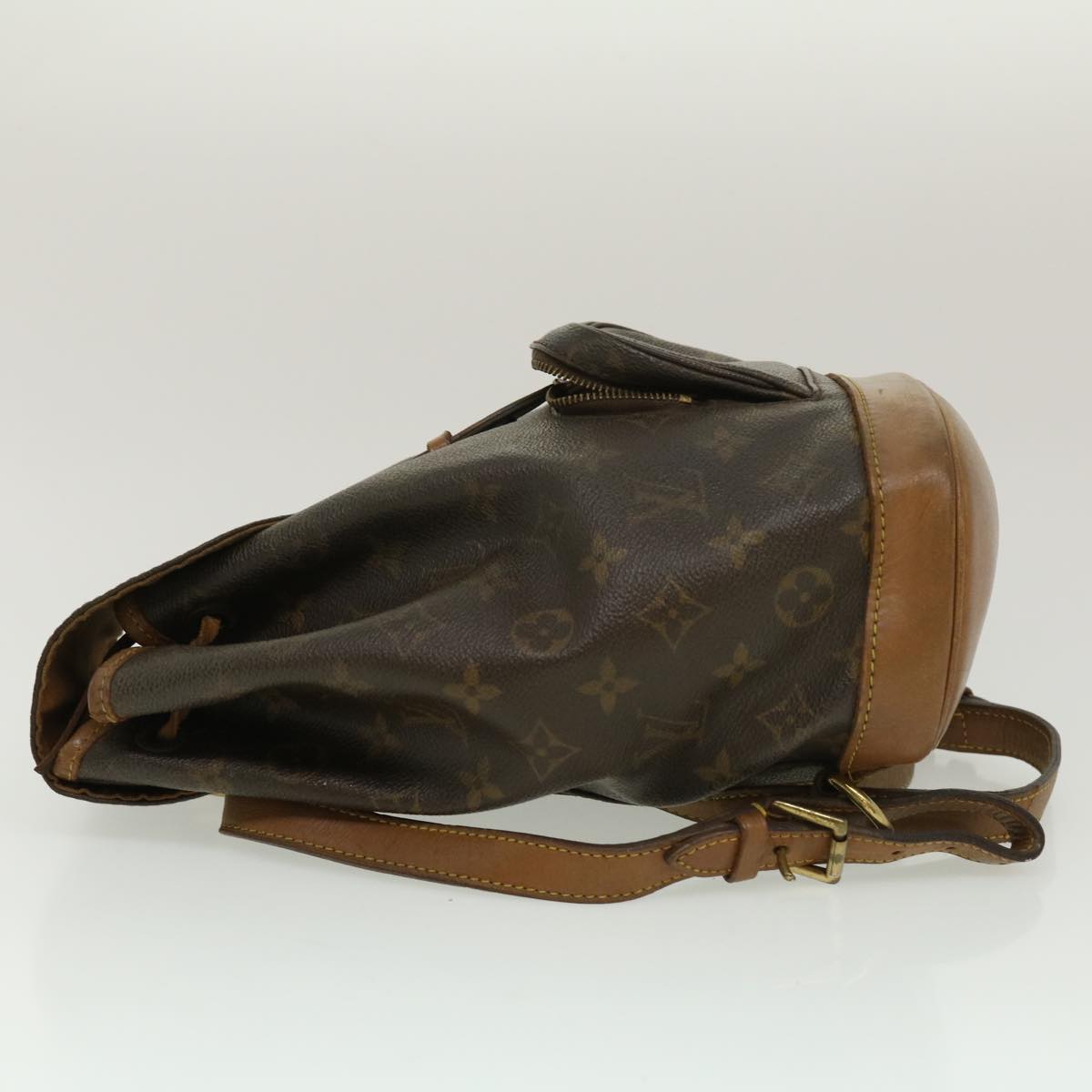 LOUIS VUITTON Monogram Montsouris MM Backpack M51136 LV am2571g