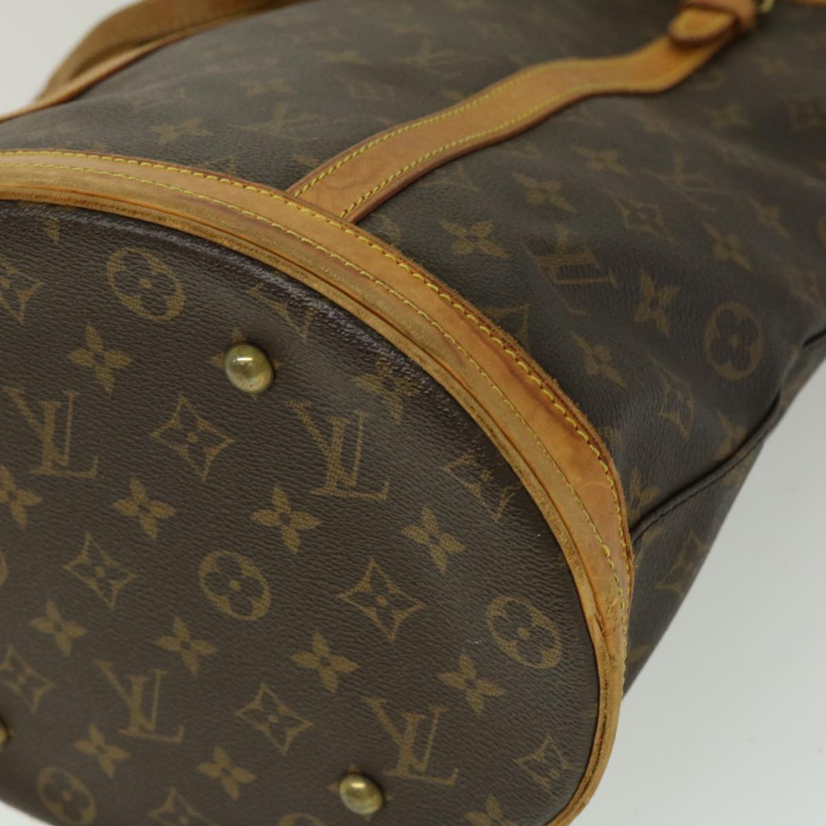 LOUIS VUITTON Monogram Bucket GM Shoulder Bag M42236 LV am2572g