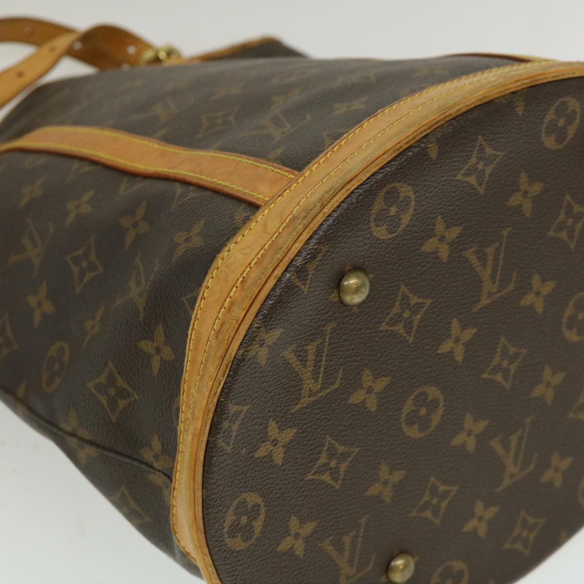 LOUIS VUITTON Monogram Bucket GM Shoulder Bag M42236 LV am2572g