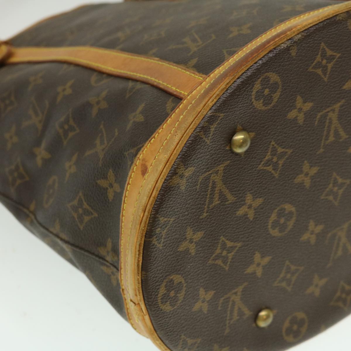 LOUIS VUITTON Monogram Bucket GM Shoulder Bag M42236 LV am2572g