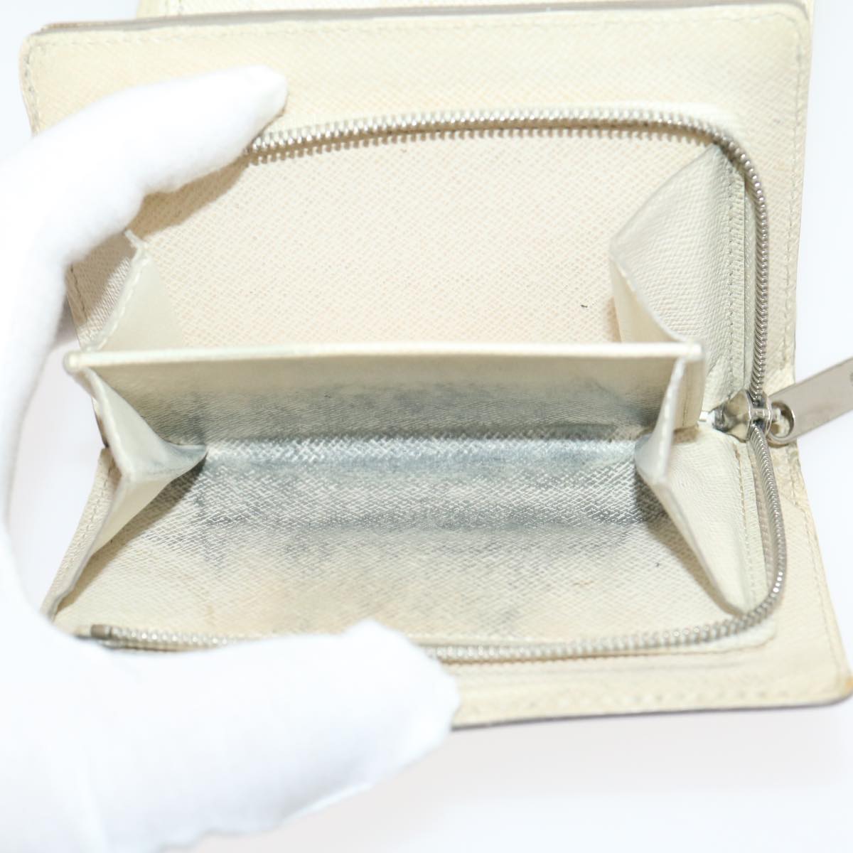 LOUIS VUITTON Epi Vernis Wallet 8Set Red Beige Green LV am2579g