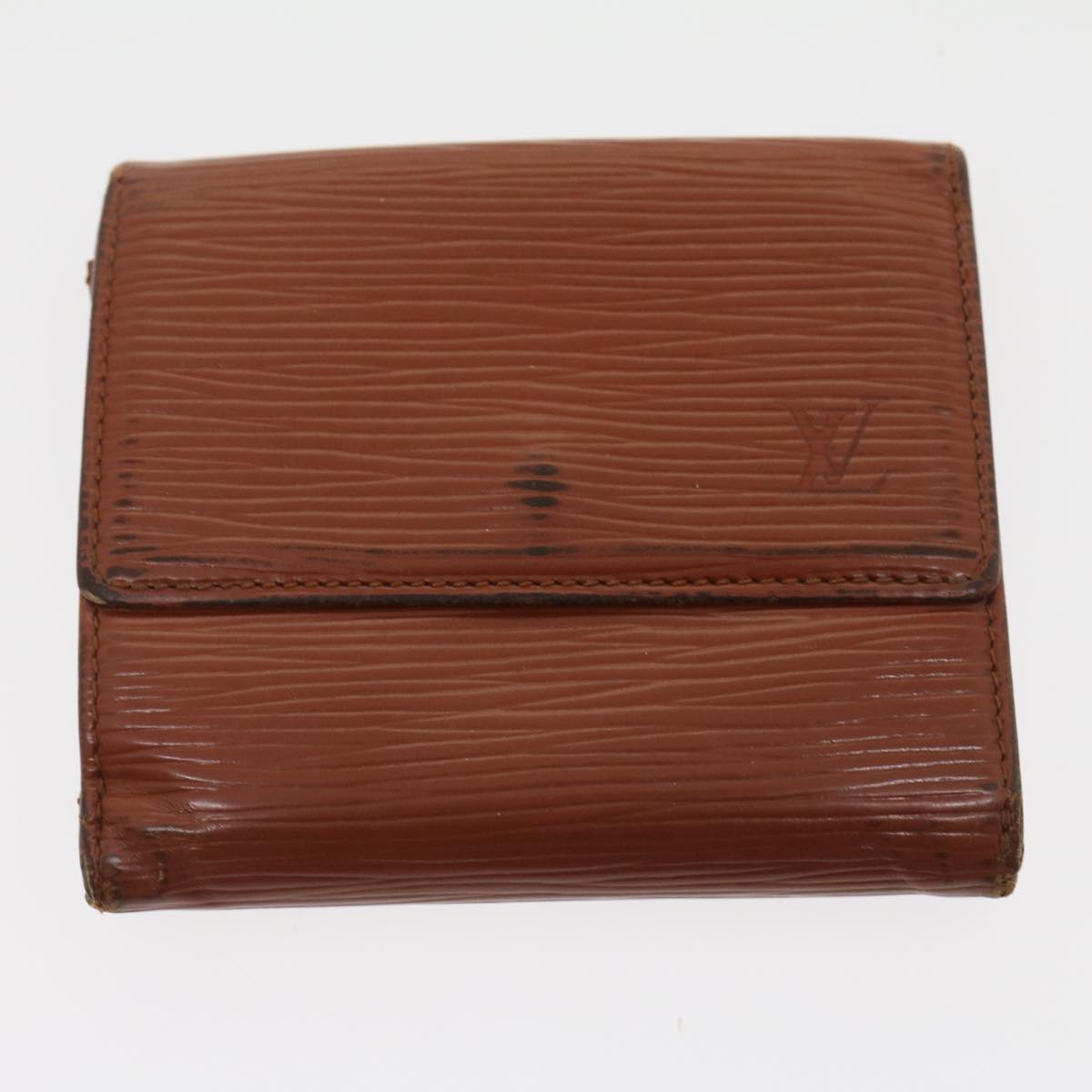 LOUIS VUITTON Epi Vernis Wallet 8Set Red Beige Green LV am2579g