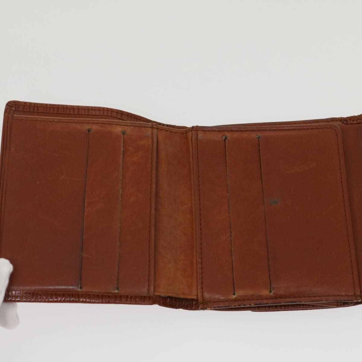 LOUIS VUITTON Epi Vernis Wallet 8Set Red Beige Green LV am2579g