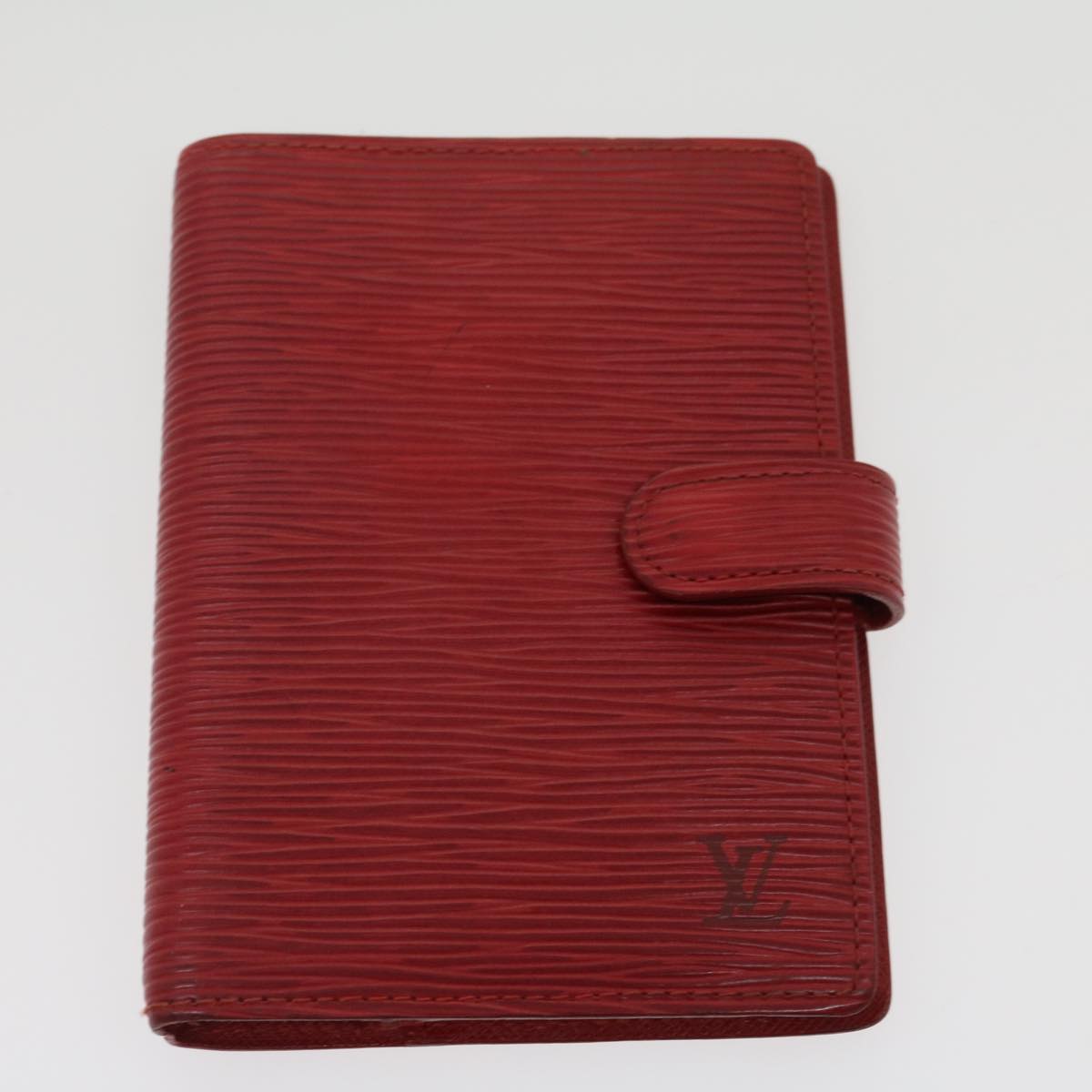 LOUIS VUITTON Epi Vernis Wallet 8Set Red Beige Green LV am2579g