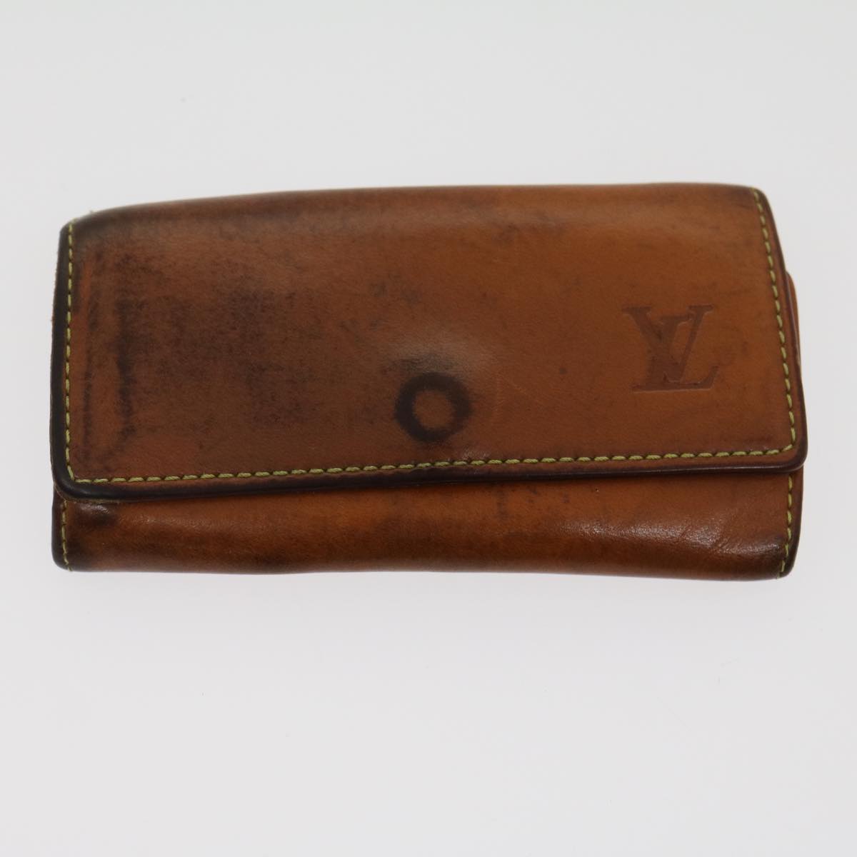 LOUIS VUITTON Epi Vernis Wallet 8Set Red Beige Green LV am2579g