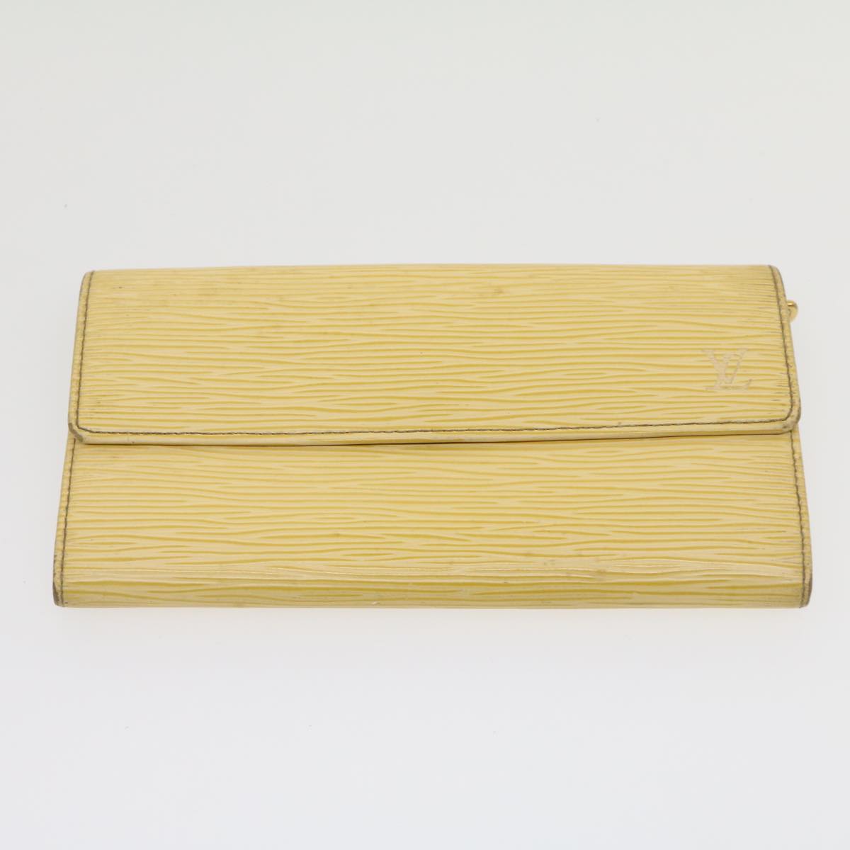 LOUIS VUITTON Epi Vernis Wallet 8Set Red Beige Green LV am2579g