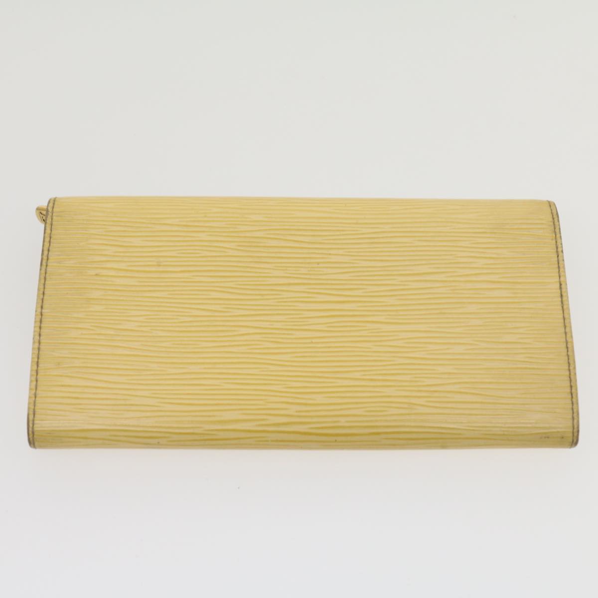 LOUIS VUITTON Epi Vernis Wallet 8Set Red Beige Green LV am2579g