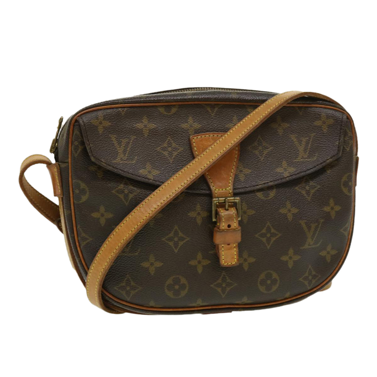 LOUIS VUITTON Monogram Jeune Fille MM Shoulder Bag M51226 LV am2583g