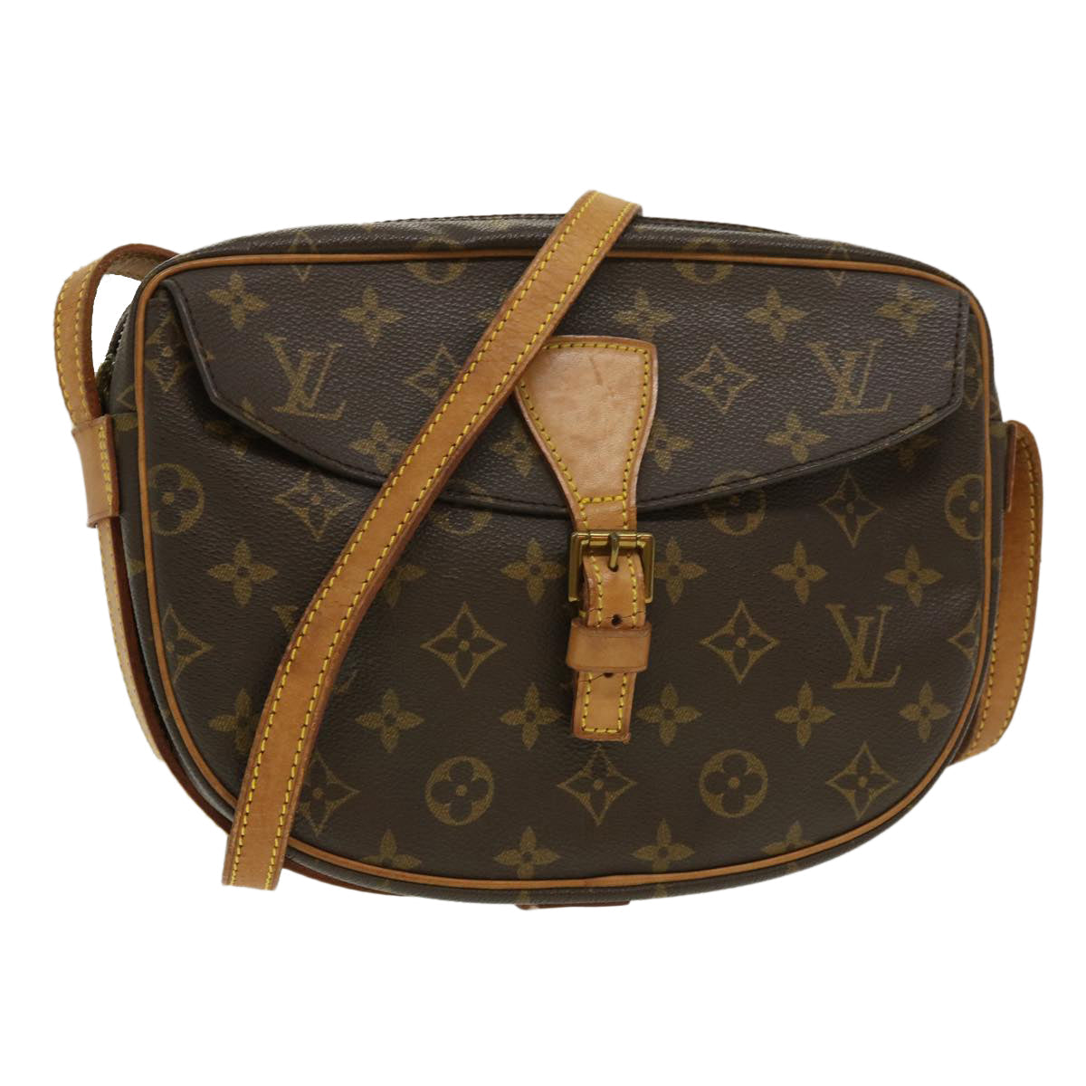 LOUIS VUITTON Monogram Jeune Fille MM Shoulder Bag M51226 LV am2584g