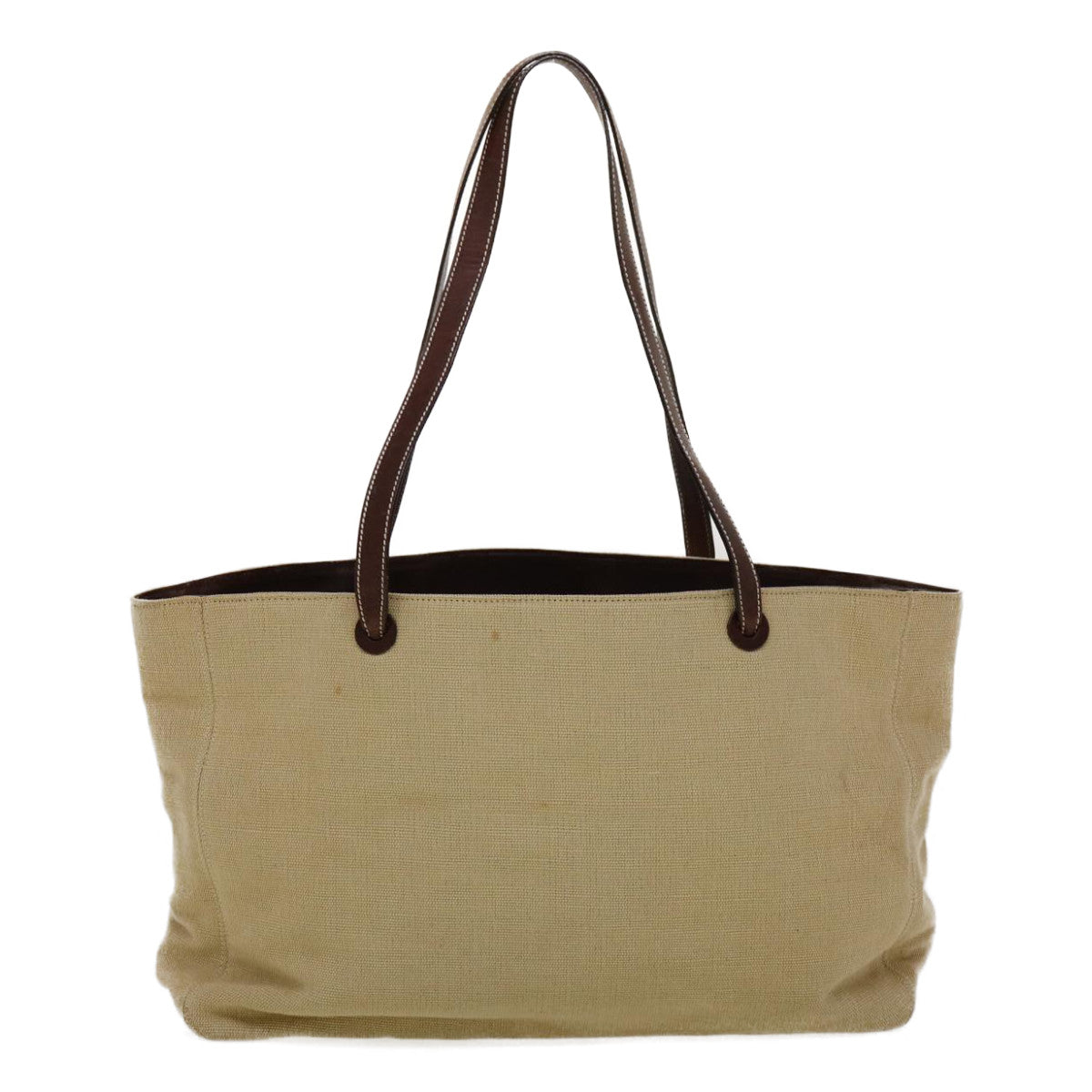 Luxury Chanel COCO Mark Tote Bag Canvas Beige CC  am2628g