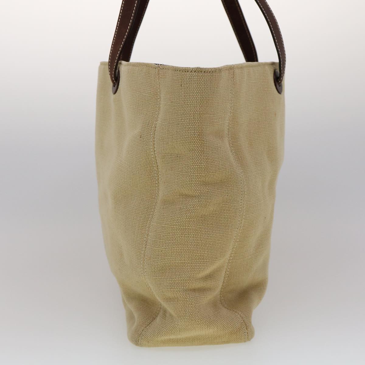 Luxury Chanel COCO Mark Tote Bag Canvas Beige CC  am2628g