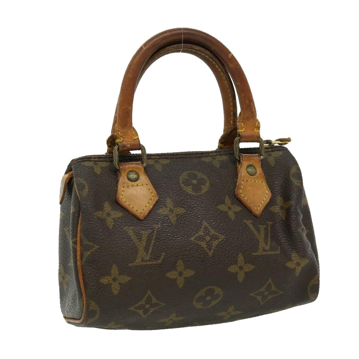 LOUIS VUITTON Monogram Mini Speedy Hand Bag M41534 LV am2645g