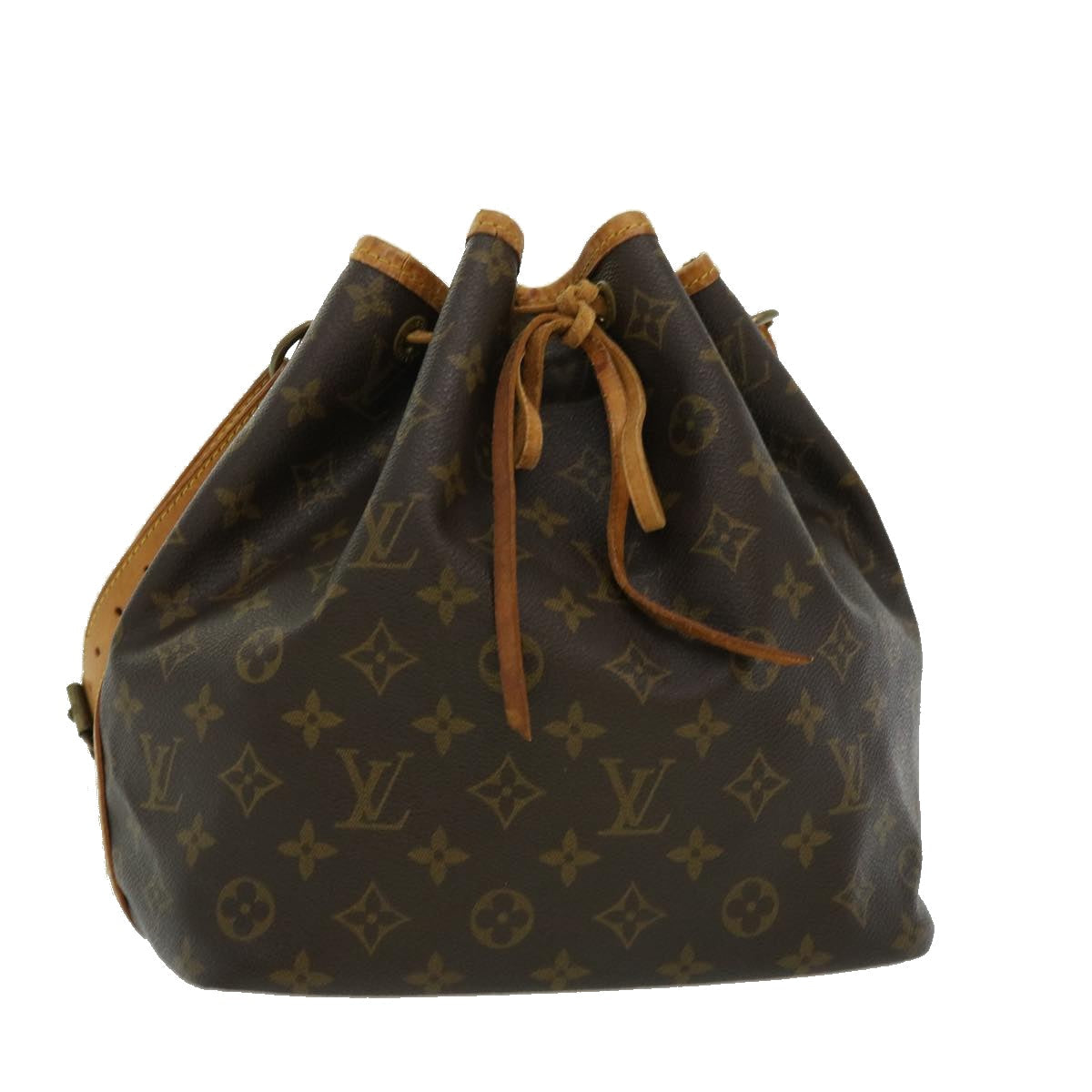 LOUIS VUITTON Monogram Petit Noe Shoulder Bag M42226 LV am2678g