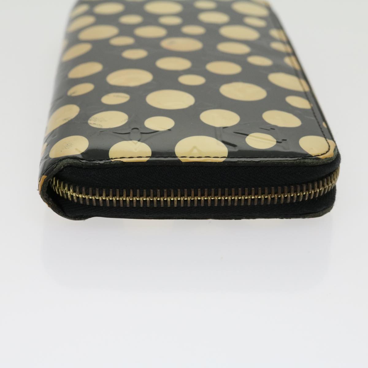 LOUIS VUITTON Vernis Dot Infinity Zippy Wallet Yayoi Kusama DH64220 am2698g