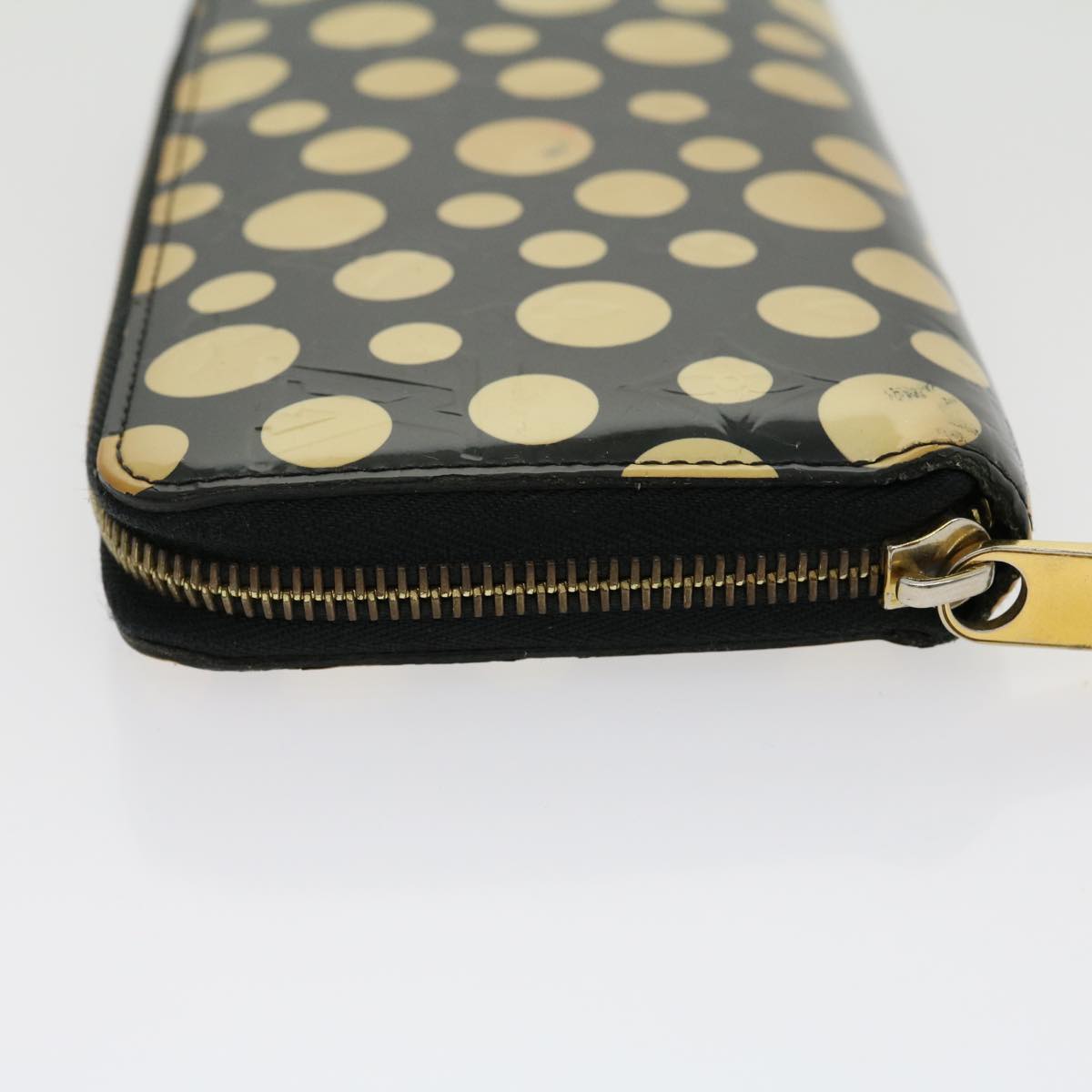 LOUIS VUITTON Vernis Dot Infinity Zippy Wallet Yayoi Kusama DH64220 am2698g