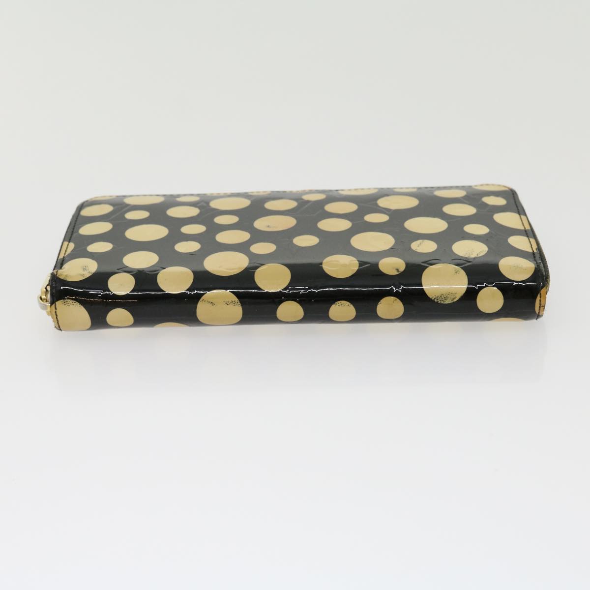 LOUIS VUITTON Vernis Dot Infinity Zippy Wallet Yayoi Kusama DH64220 am2698g