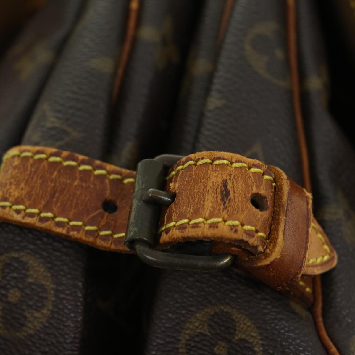 LOUIS VUITTON Monogram Saumur 30 Shoulder Bag M42256 LV am2765g