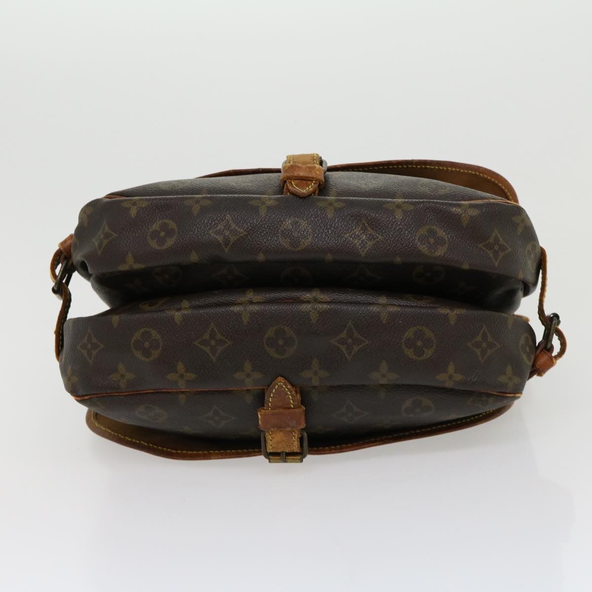 LOUIS VUITTON Monogram Saumur 30 Shoulder Bag M42256 LV am2765g
