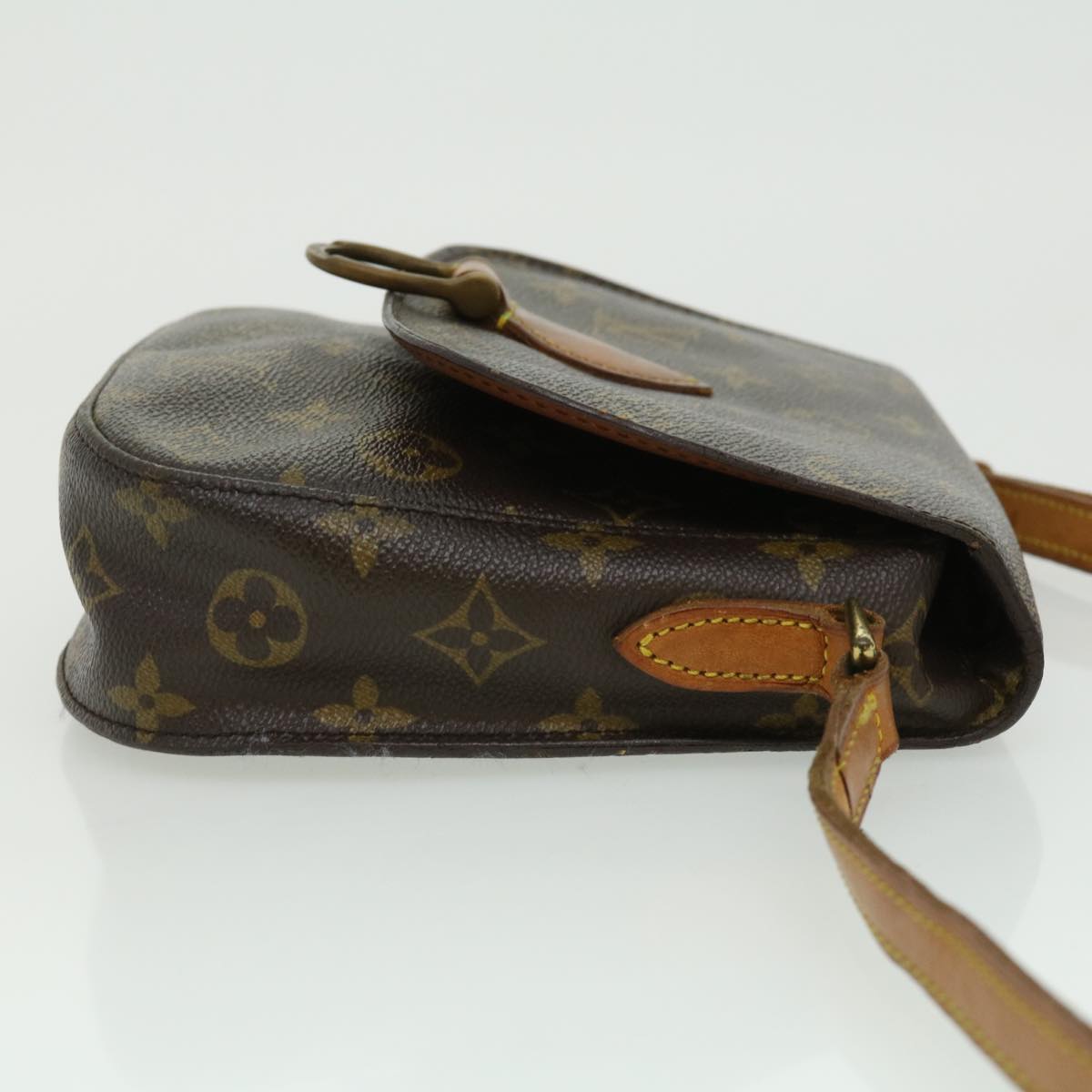 LOUIS VUITTON Monogram Saint Cloud MM Shoulder Bag M51243 LV am2789g