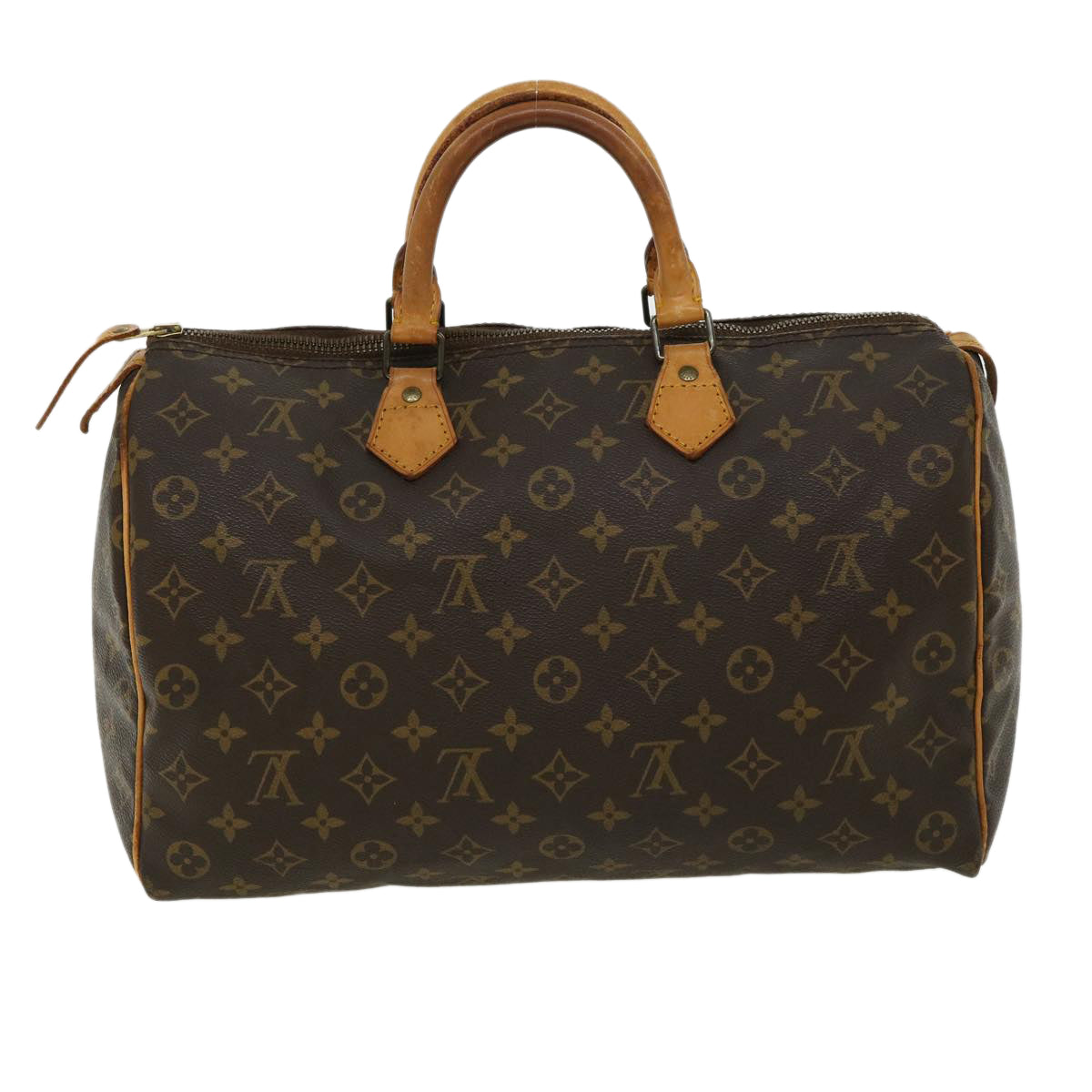LOUIS VUITTON Monogram Speedy 35 Hand Bag M41524 LV am2804g