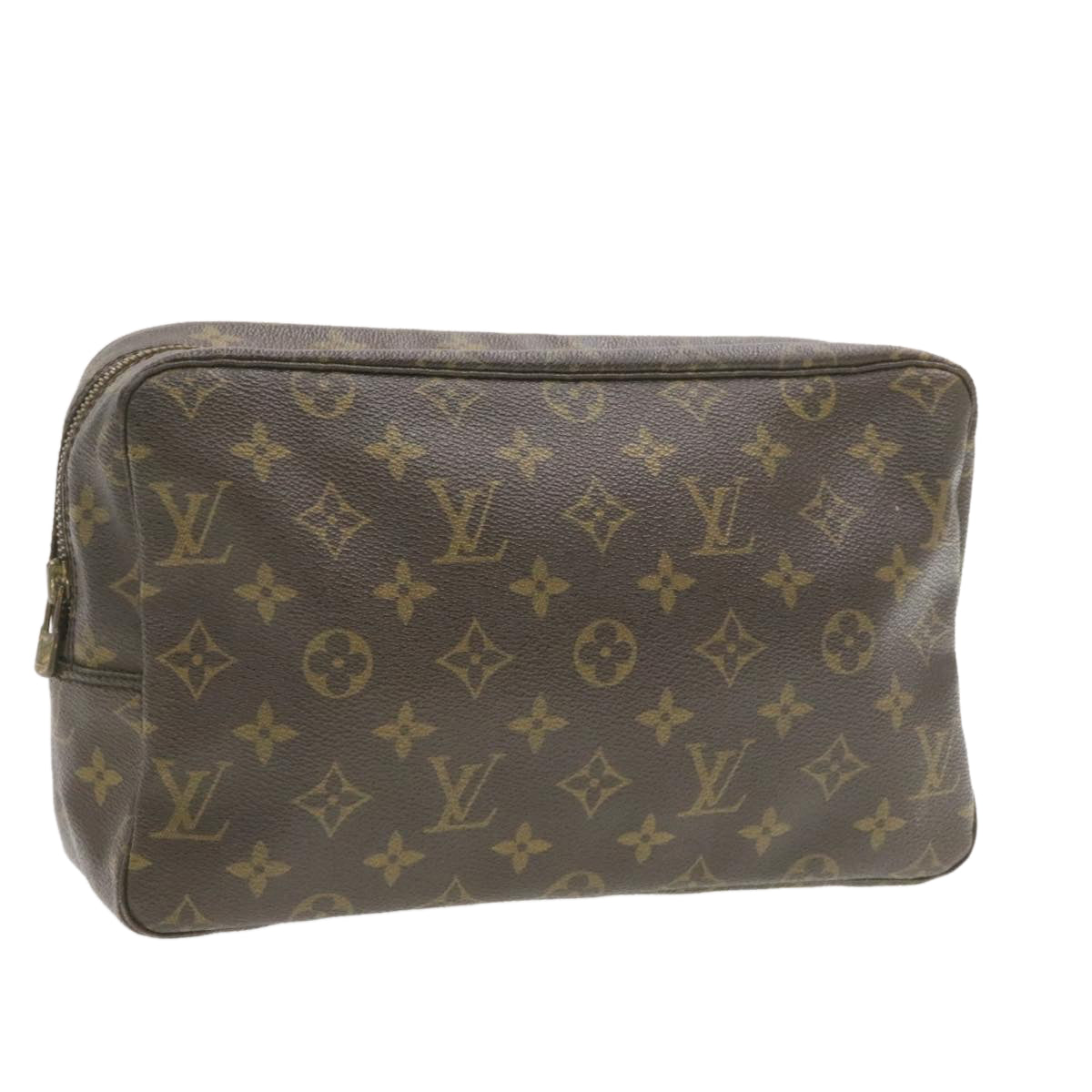 LOUIS VUITTON Monogram Trousse Toilette 28 Clutch Bag M47522 LV am407g
