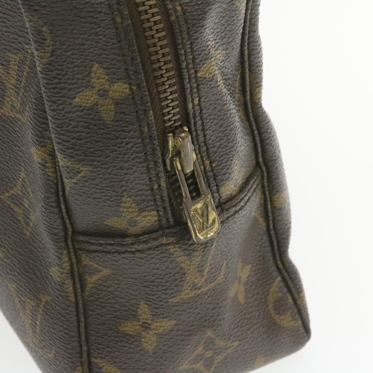 LOUIS VUITTON Monogram Trousse Toilette 28 Clutch Bag M47522 LV am407g