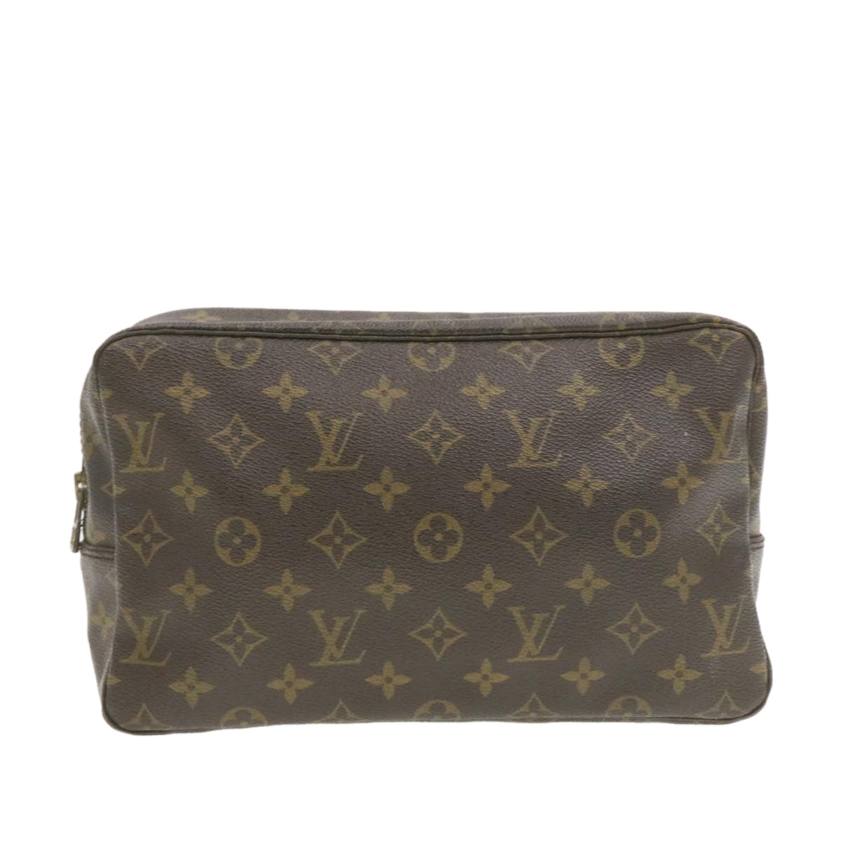 LOUIS VUITTON Monogram Trousse Toilette 28 Clutch Bag M47522 LV am407g