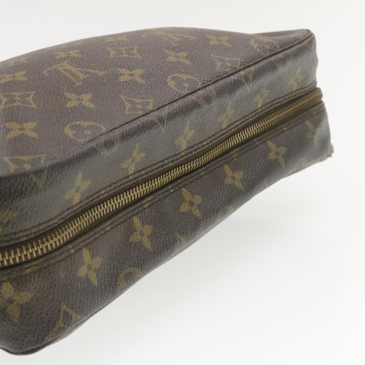 LOUIS VUITTON Monogram Trousse Toilette 28 Clutch Bag M47522 LV am407g